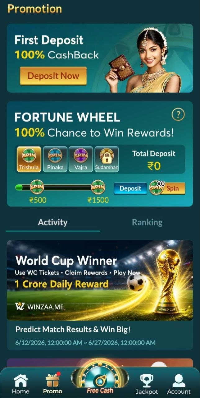 Winzaa App